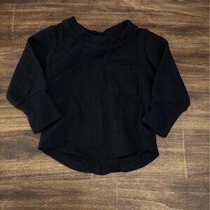 Little Bipsy Black Long Sleeve Tee